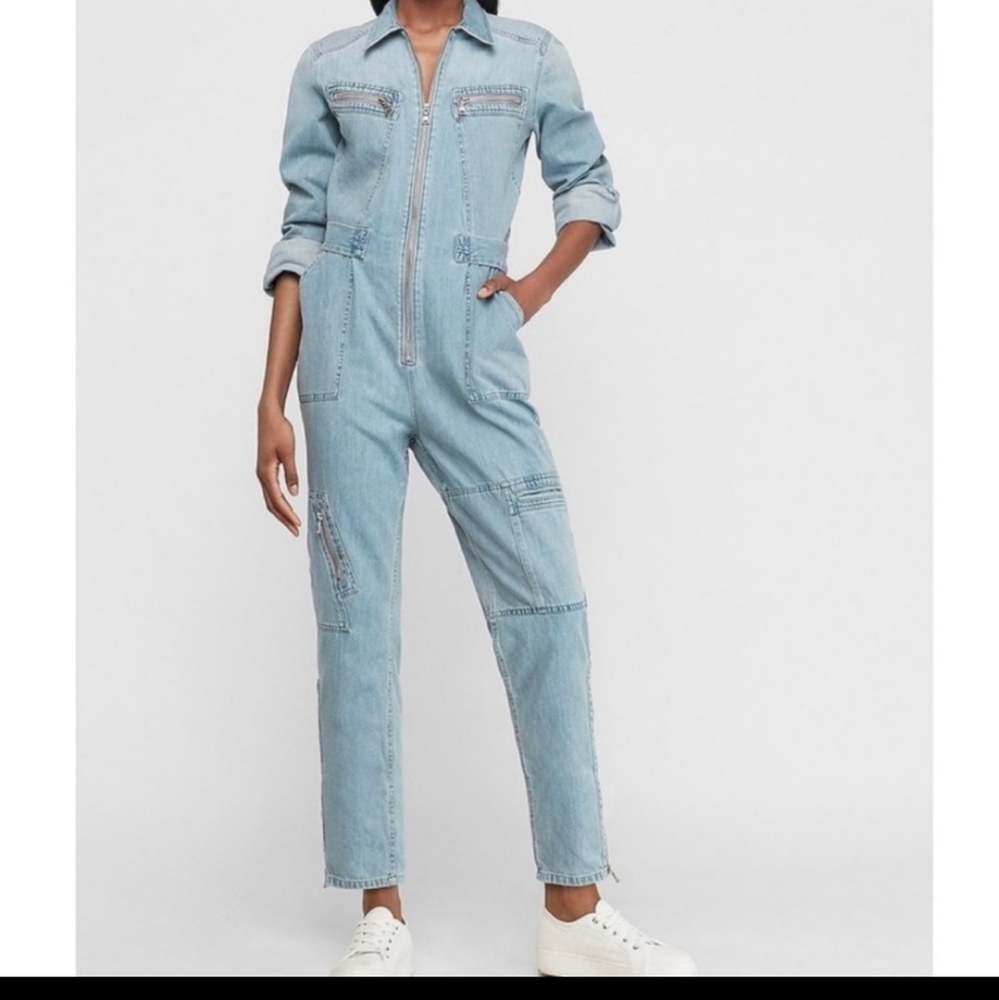 Express Jean jumpsuit